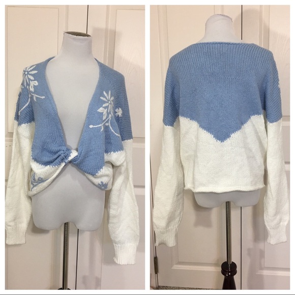 NWT! Wildfox Western Floral Beaumont Sweater - Picture 3 of 8